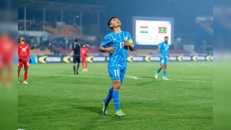 सुनील छेत्री ने संन्यास से वापसी के बाद भारत को दिलाई जीत, 16 महीनों में भारत की पहली जीत